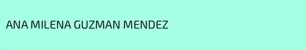 ANA MILENA GUZMAN MENDEZ